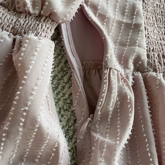 ASTR lilac top with side zip for fitted look - Picture 4 of 5